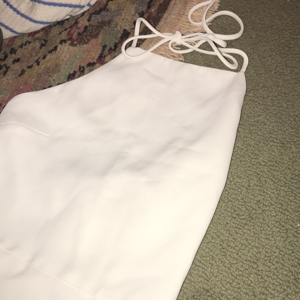 White halter dress - Picture 4 of 5